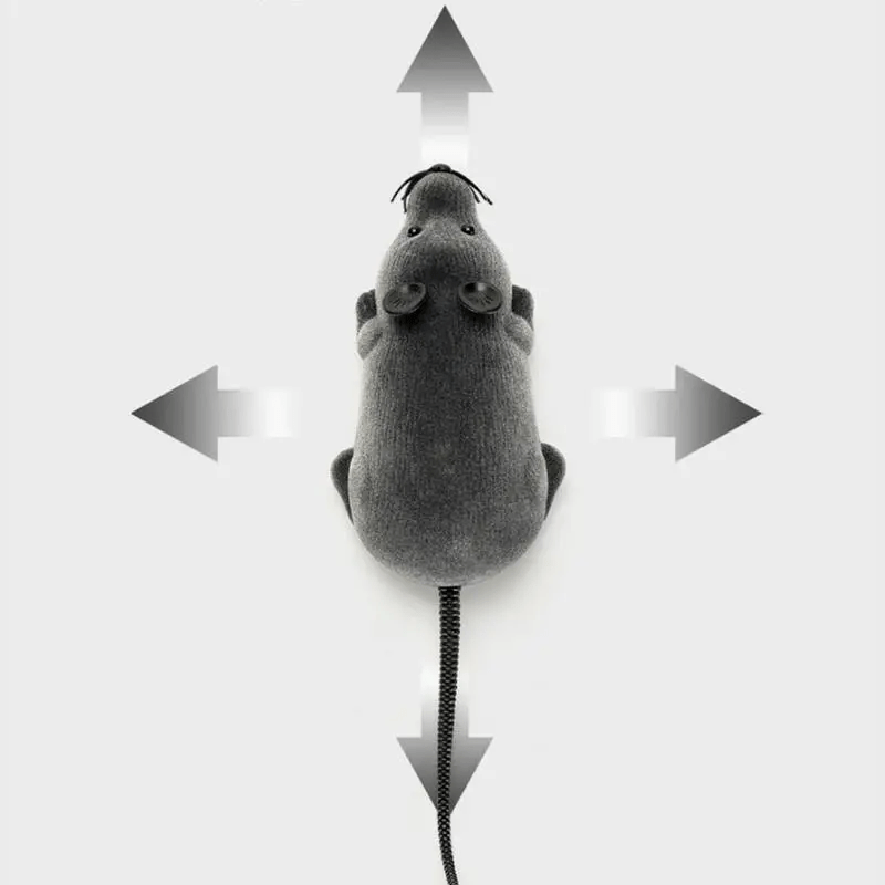 Jouet Souris Télécommandée – Pour Chats & Chiens, Plastique Durable, Fun Assuré !