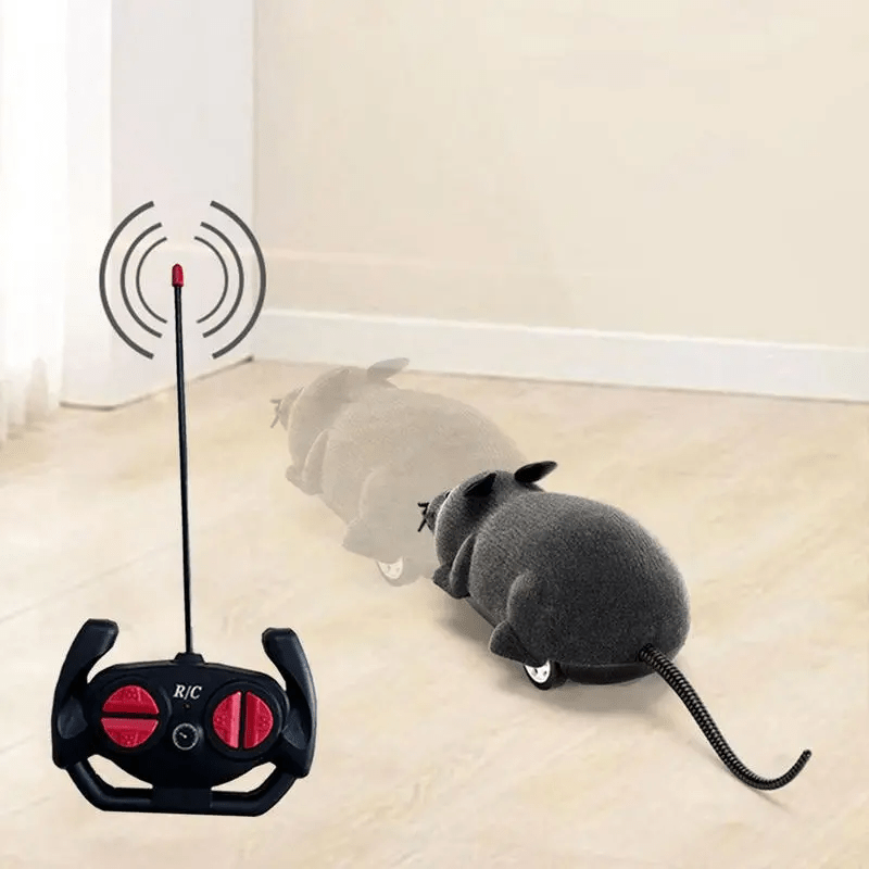 Jouet Souris Télécommandée – Pour Chats & Chiens, Plastique Durable, Fun Assuré !