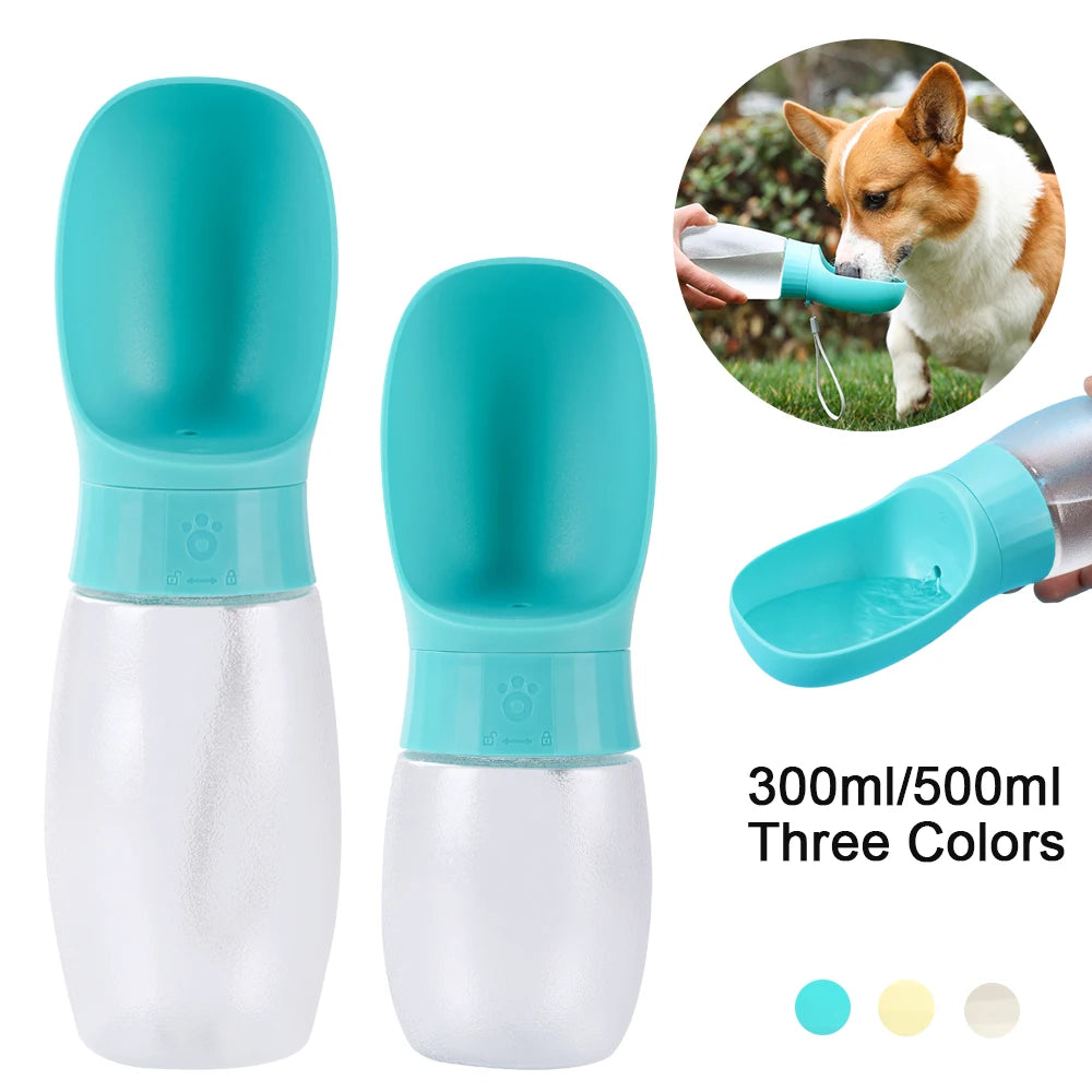 Bouteille d'Eau Portable pour Chien - Distributeur d'Eau pour Animaux de Compagnie, Idéal pour les Promenades et Voyages en Plein Air