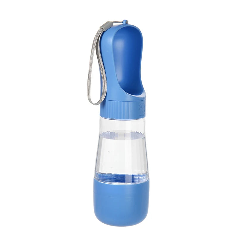Bouteille d'Eau Portable 2 en 1 pour Chien - Distributeur d'Eau et Récipient Alimentaire, Bol à Boire pour Chiens et Chats