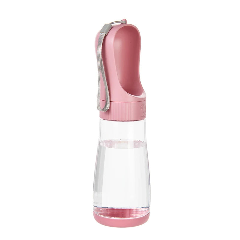 Bouteille d'Eau Portable 2 en 1 pour Chien - Distributeur d'Eau et Récipient Alimentaire, Bol à Boire pour Chiens et Chats