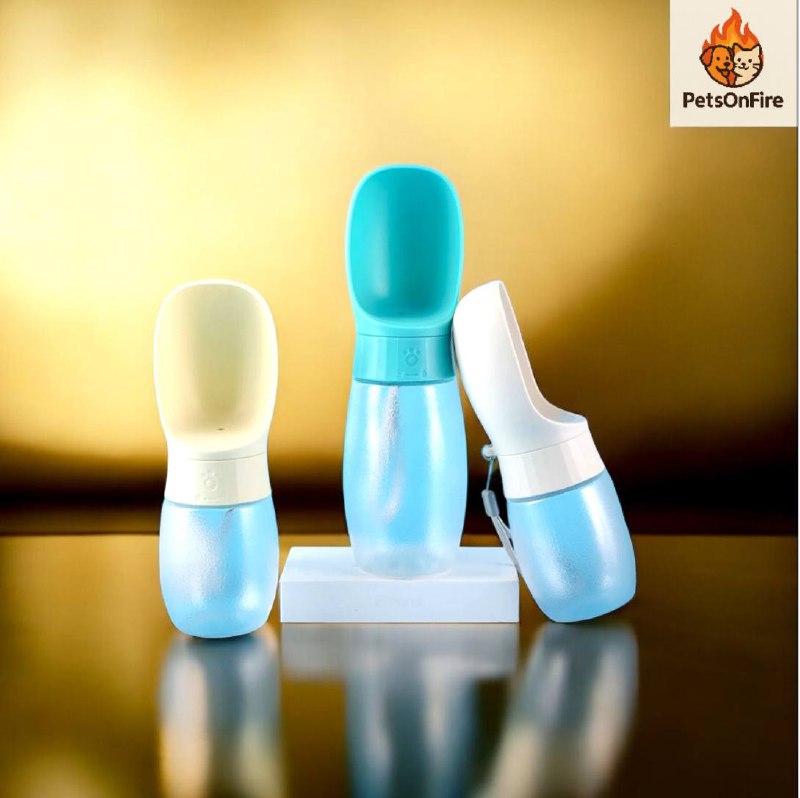 Bouteille d'Eau Portable pour Chien - Distributeur d'Eau pour Animaux de Compagnie, Idéal pour les Promenades et Voyages en Plein Air