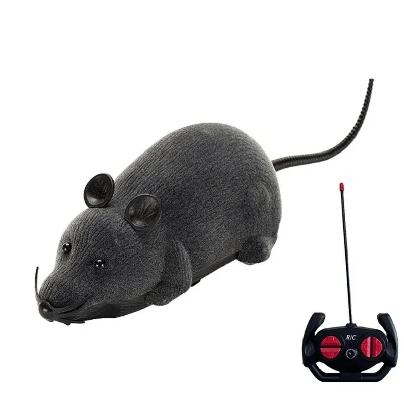 Jouet Souris Télécommandée – Pour Chats & Chiens, Plastique Durable, Fun Assuré !