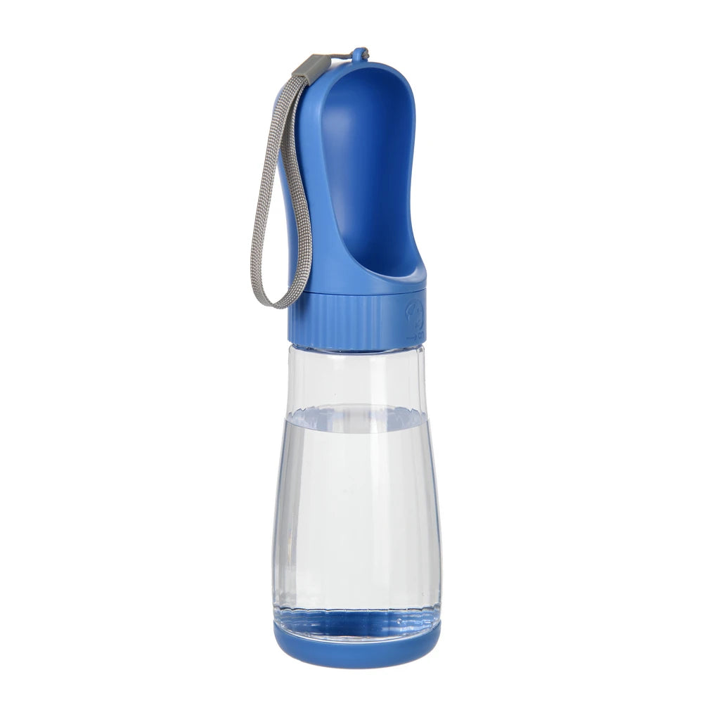 Bouteille d'Eau Portable 2 en 1 pour Chien - Distributeur d'Eau et Récipient Alimentaire, Bol à Boire pour Chiens et Chats