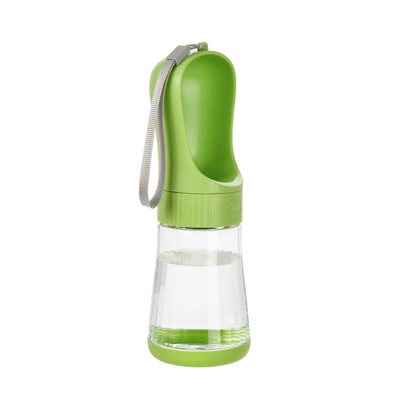 Bouteille d'Eau Portable 2 en 1 pour Chien - Distributeur d'Eau et Récipient Alimentaire, Bol à Boire pour Chiens et Chats