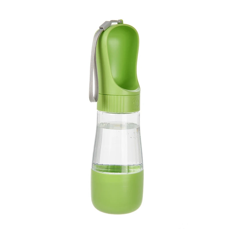 Bouteille d'Eau Portable 2 en 1 pour Chien - Distributeur d'Eau et Récipient Alimentaire, Bol à Boire pour Chiens et Chats