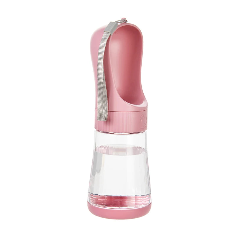 Bouteille d'Eau Portable 2 en 1 pour Chien - Distributeur d'Eau et Récipient Alimentaire, Bol à Boire pour Chiens et Chats